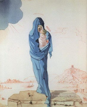 抽象的かつ装飾的 Painting - 聖母の日 シュルレアリスム